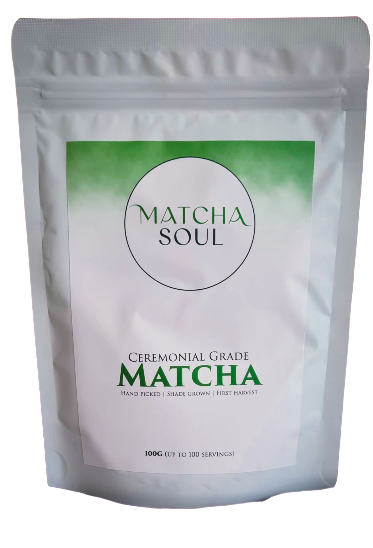 Ceremonial Grade Matcha - 100g Resealable Bag