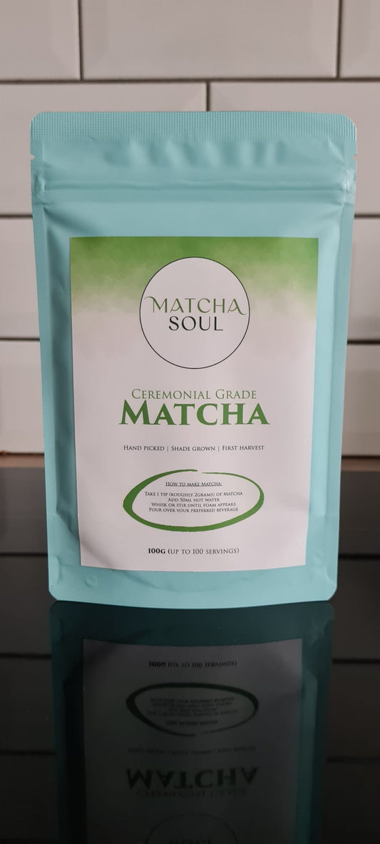 Ceremonial Grade Matcha - 100g Resealable Bag